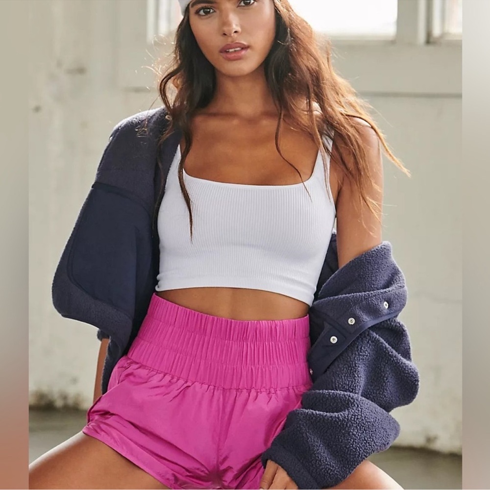 Free People Movement Pink Shorts Size XLarge